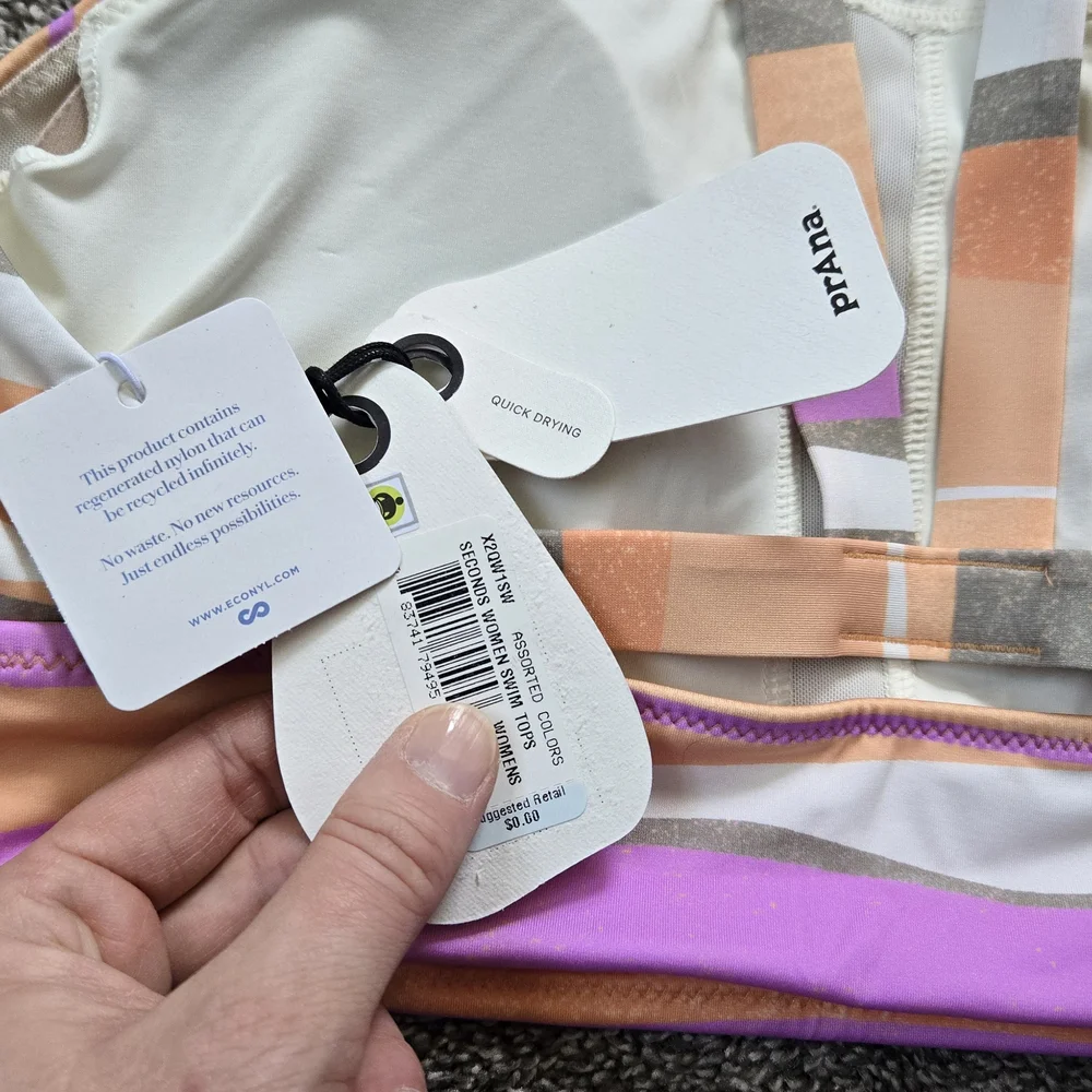 Prana Swim Bikini Top NEW - Picture 3 of 4